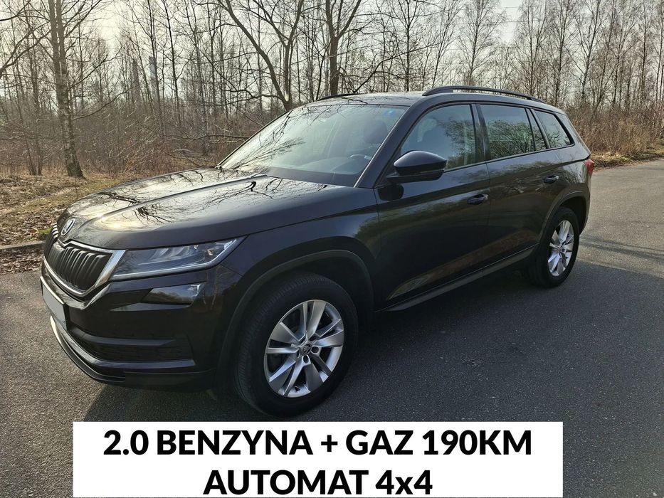 Skoda Kodiaq 2.0+NOWY GAZ! SUV*4x4*automat *KAMERA*elektryka*faktura SALON PL