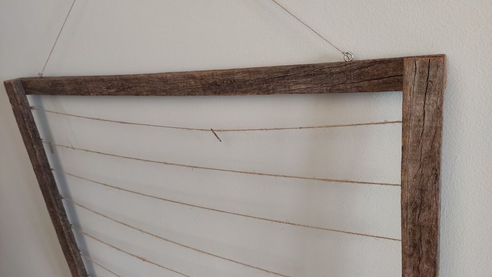 Estrutura de madeira para Fotografias