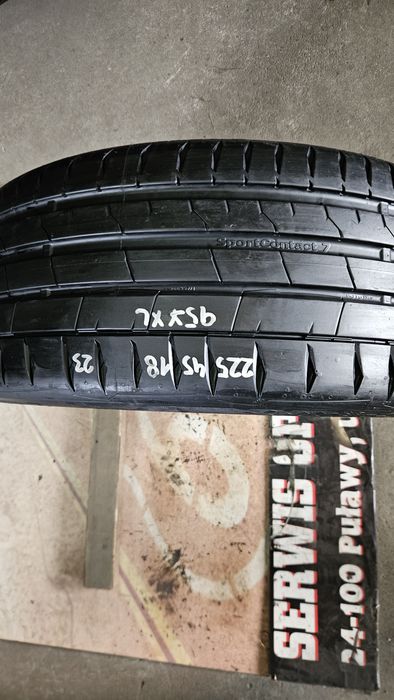 opona używana 225/45R18 Continental Sportcontact 7