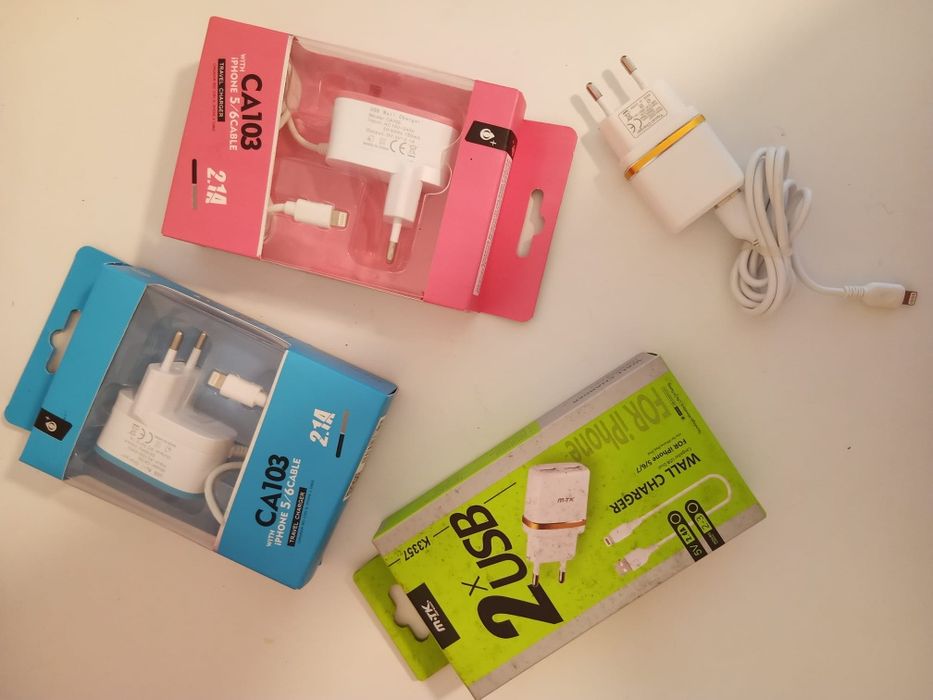 Carregadores para telemóveis, tables etc, Micro USB cada 5€