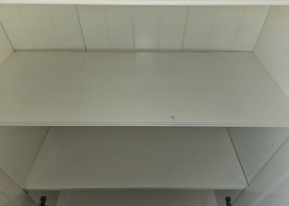 Szafa, witryna komoda IKEA LIATORP biała klasyczna dwudrzwiowa solidna