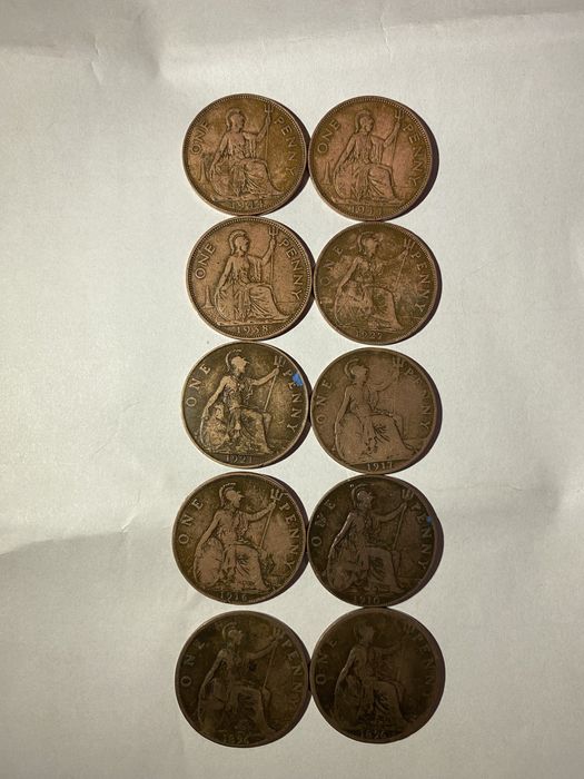 Продам англійські старовинні монети