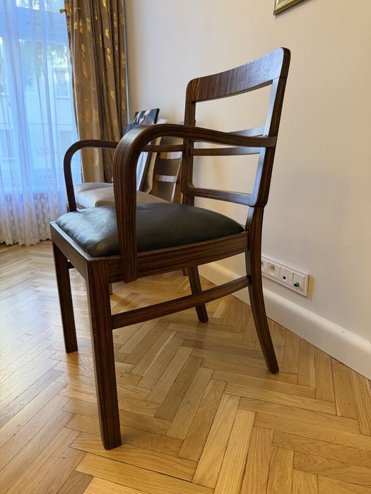 Fotel art deco po renowacji