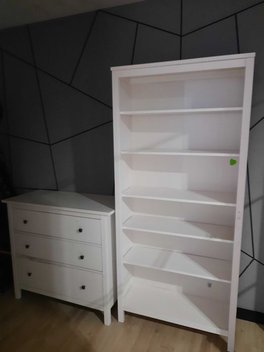 Komoda i regał ikea hemnes