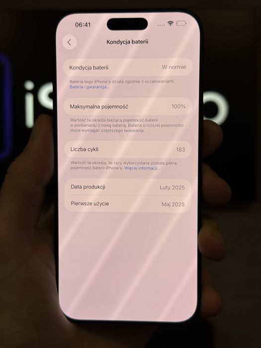 RATY 0% iPhone 16 Pro Max 256GB BATERIA 100% GWARANCJA 12 miesiecy!!!