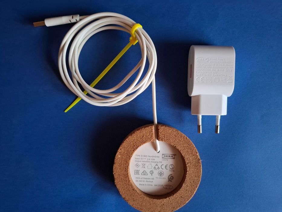 Carregador de indução (sem fios) IKEA Nordmarke