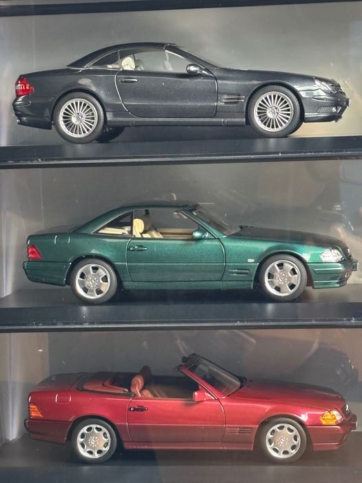 Kolekcja modeli 1:18 Mercedes-Benz SL