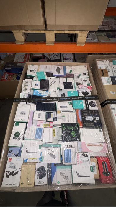 Palety zwrotów konsumenckich  Amazon