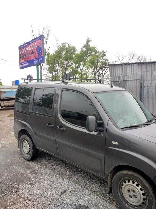 Комплект -EGC60 на Сталеві поперечки на дах FIAT Doblo