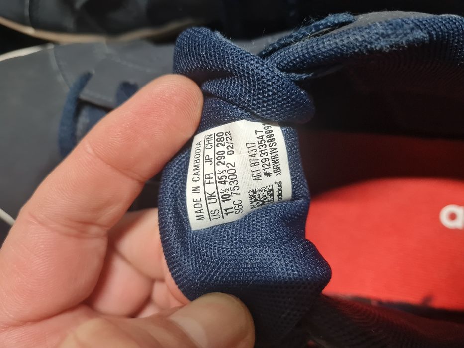 Sapatilhas Adidas  VS Pace 2.0 azul marinho vermelho