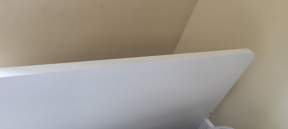 Cama solteiro branca do IKEA como Nova