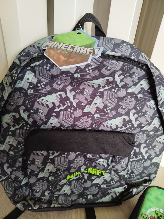Mochila e estojo Minecraft