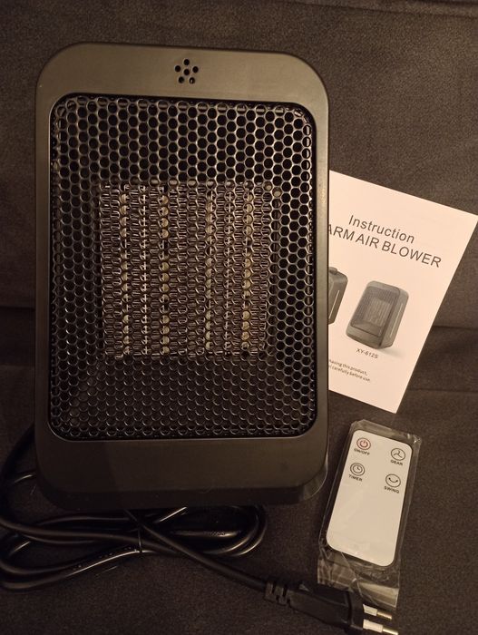 Termowentylator Warm Air Blower grzejnik przenośny z pilotem