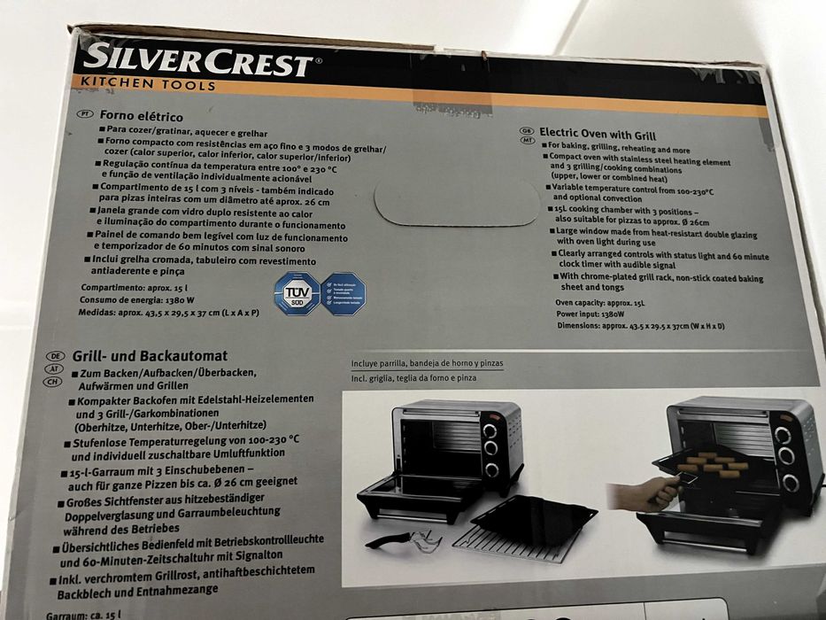 Mini forno electrico [Novo]