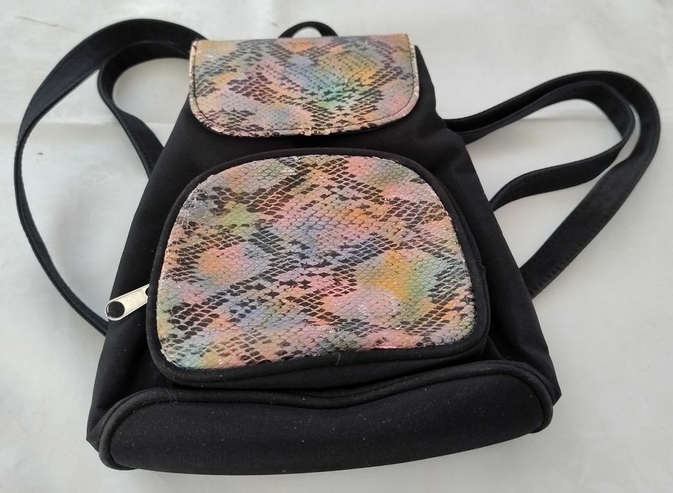 SUPER CENA Torba torebka czarna sportowa torba shopper na ramię