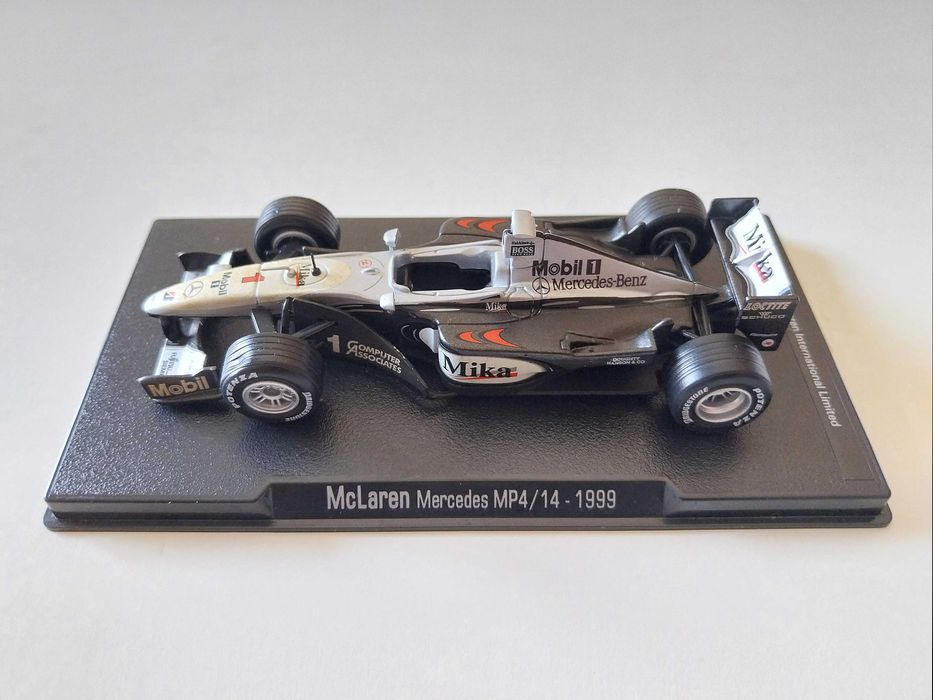 miniatura 1/43 McLAREN MP4-14 Mika Hakkinen (1999) | edição RBA