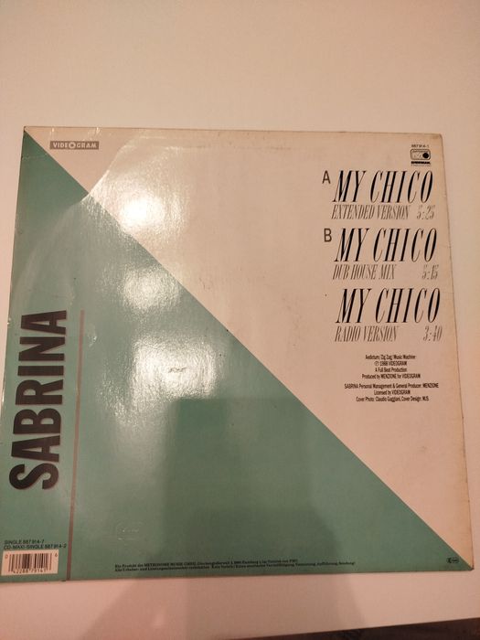 Sabrina Selermo- ,,My chico'' 1988