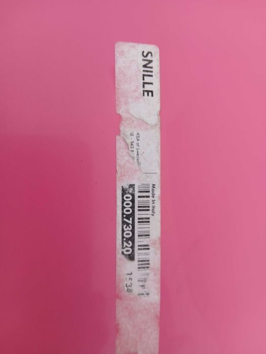 Cadeira ikea snille rosa