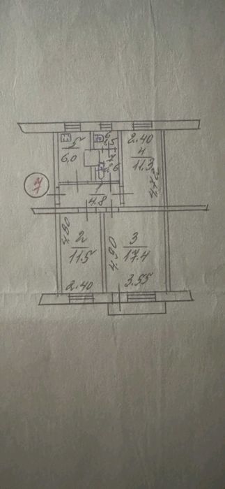 Продам реальну 3х.к.квартиру метро Індустріальна. Сертифікат+. 23000