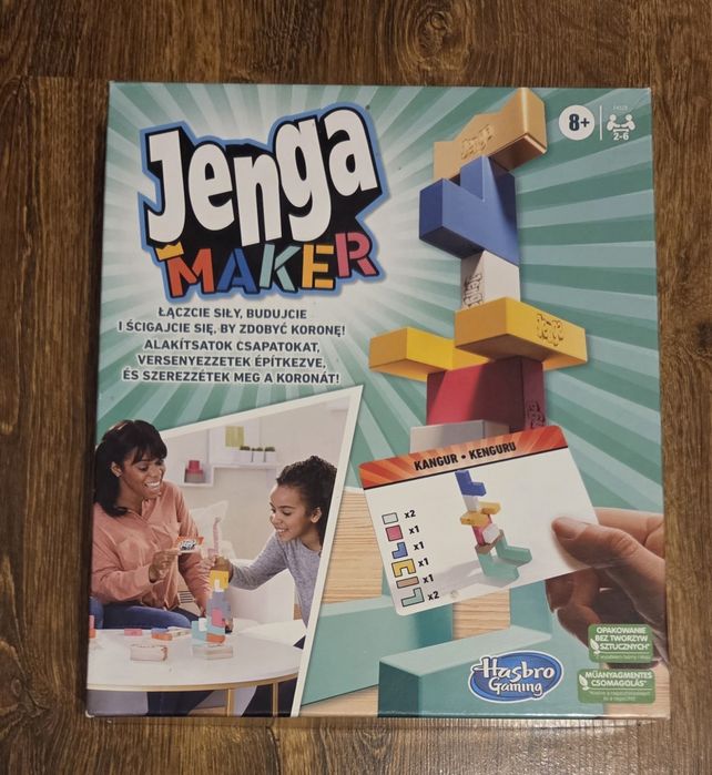 Gra Jenga Maker firmy Hasbro