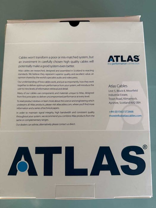 Межблочний кабель  стерео Atlas Equator