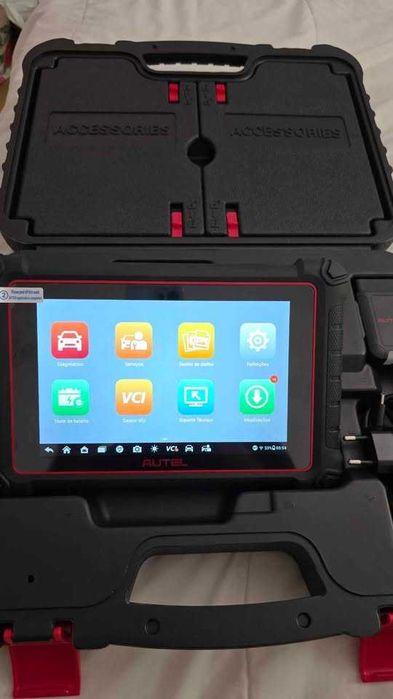 Diagnóstico com máq. profissional