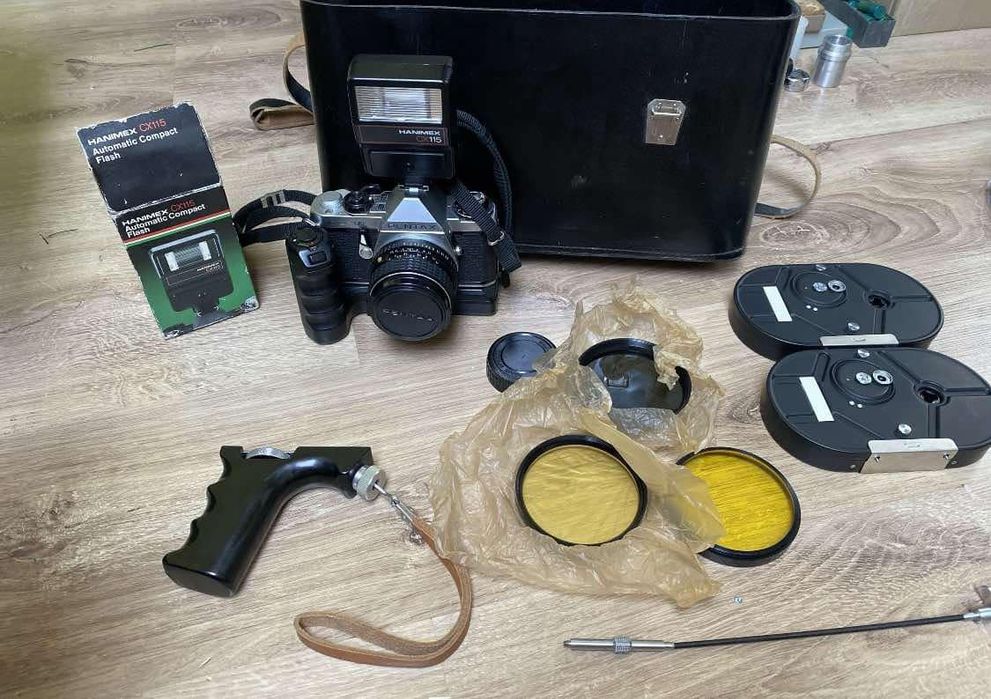 Aparat Pentax zestaw obiektyw