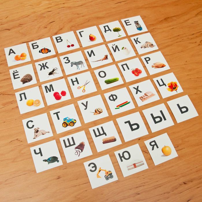 Алфавит, Абетка, карточки обучающие для детей, картки навчальні: 80 грн ...