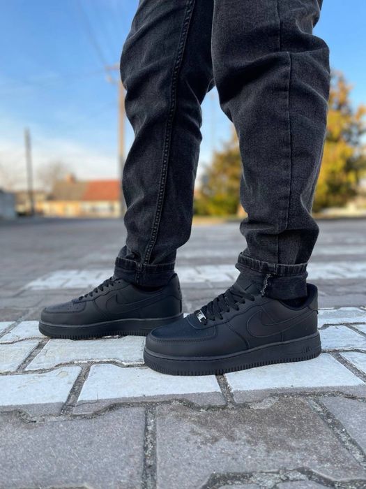 Кросівки Nike Air Force 1 Classic Black (36-45)