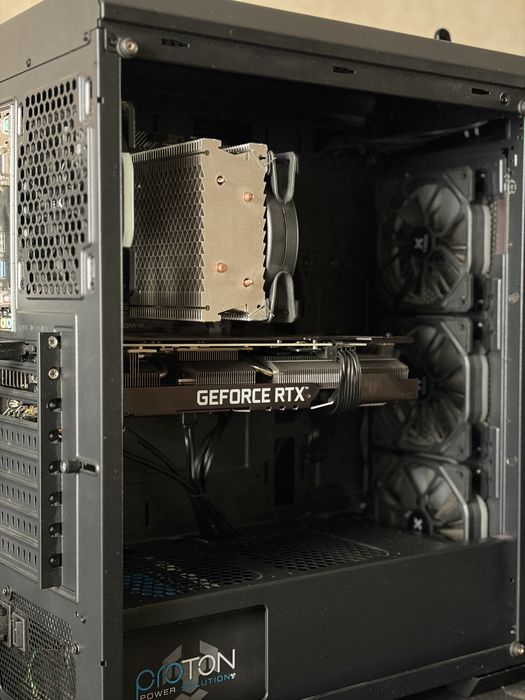 ІГРОВИЙ ПК | RTX 3060 12GB | i3-10100 | 16GB 2666Mhz | SSD 120 + SSD 512