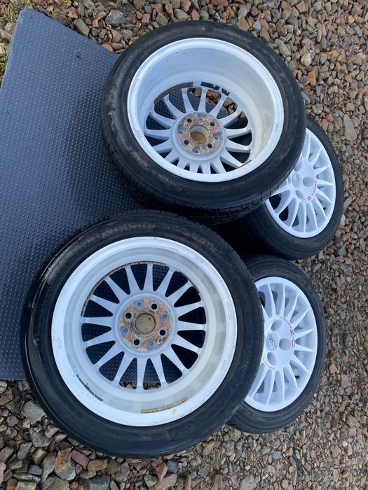 Koła Felgi OZ SUPERTURISMO WRC 15cali 4x100 opony 195/50/15
