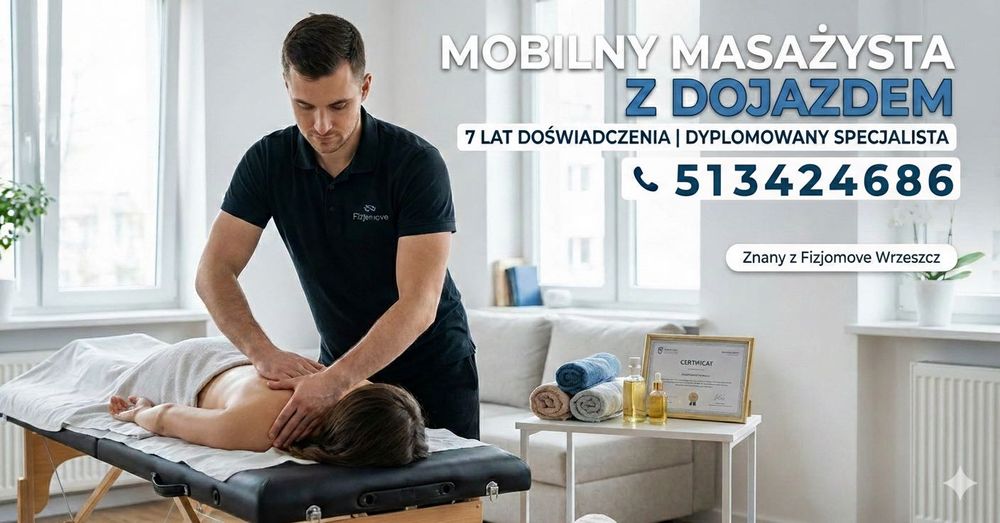 Profesjonalny Masaż z Dojazdem 7 Lat Doświadczenia |Trójmiasto|