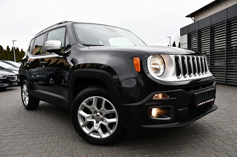 Jeep Renegade Limited! Navi! Pdc! Alu! Dobra Opcja! Idealny! Serwis ASO! Gwarancja!