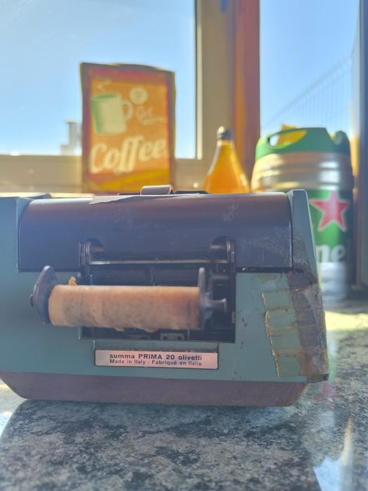 Máquina de calcular vintage Olivetti Summa Prima 20 (com impressão)