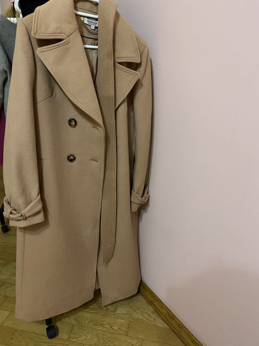 Пальто двубортне Morgan lana wool max mara sandro