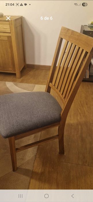 Mesa de cozinha e 4 cadeiras