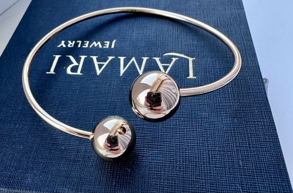 Браслет в рожевому золоті