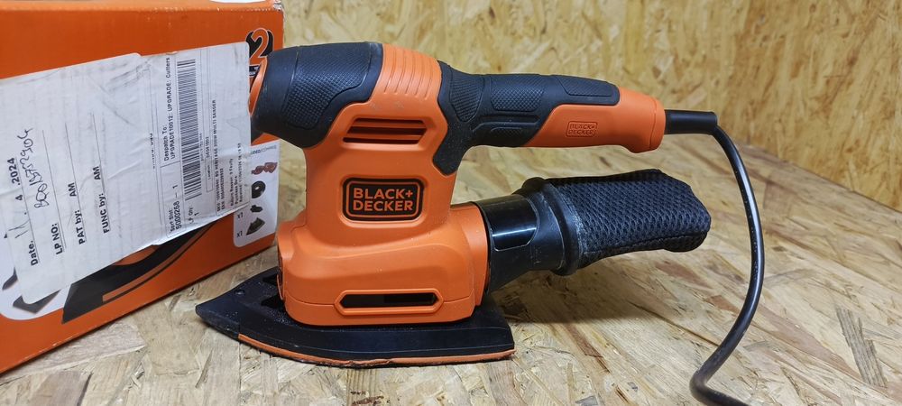 Szlifierka oscylacyjna Black decker