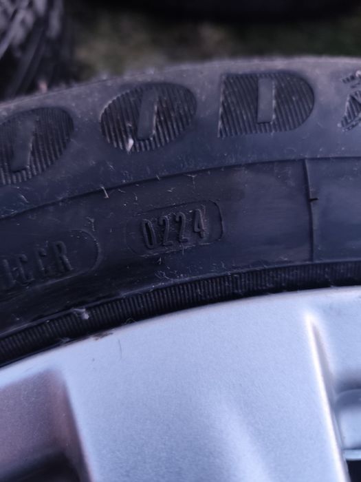 Koła letnie opony 5x112 215/55 R17 audi a3 Goodyear