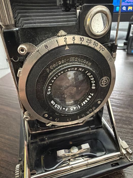 Раритет! K.W. Patent Etui 6.5x9 | Carl Zeiss Tessar 10.5cm f/4.5 | РОБОЧА