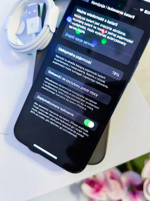 Iphone 13 128gb Stan bdb Etui i Kabel i org. pudełko