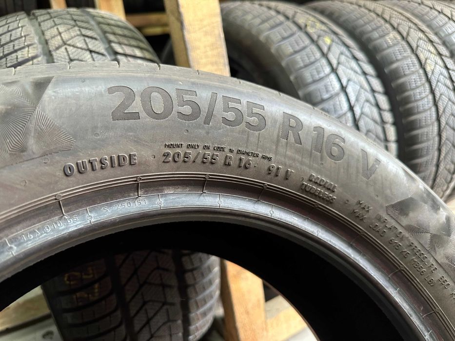 Шини літо 205/55R16 Continental PremiumContact6 стан супер
