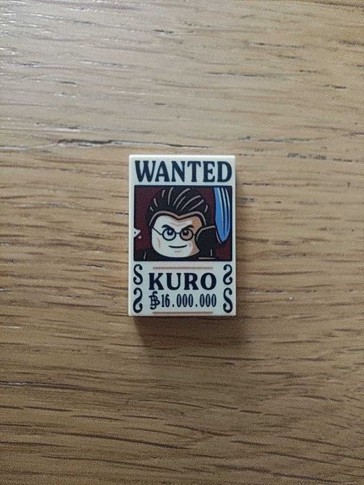 Cartaz Procurado Lego One Piece