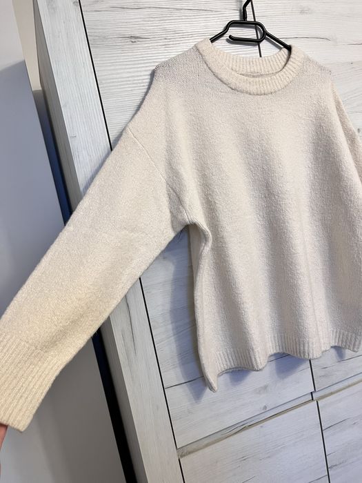 Kremowy sweter M big star damski