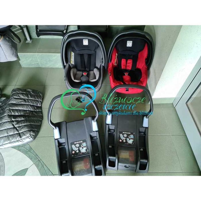 Włoski wózek 4w1 dla bliźniąt KOMIS