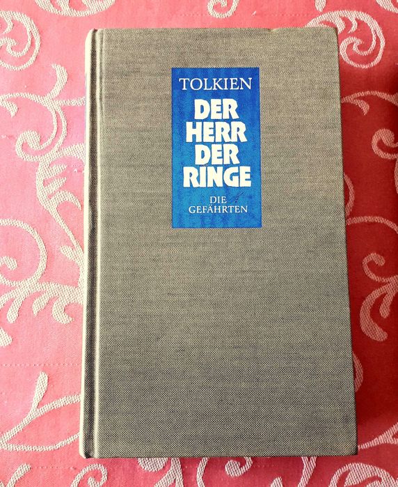 J R R Tolkien - Senhor dos Anéis - Edição em ALEMÃO - Vol. 1 e 2