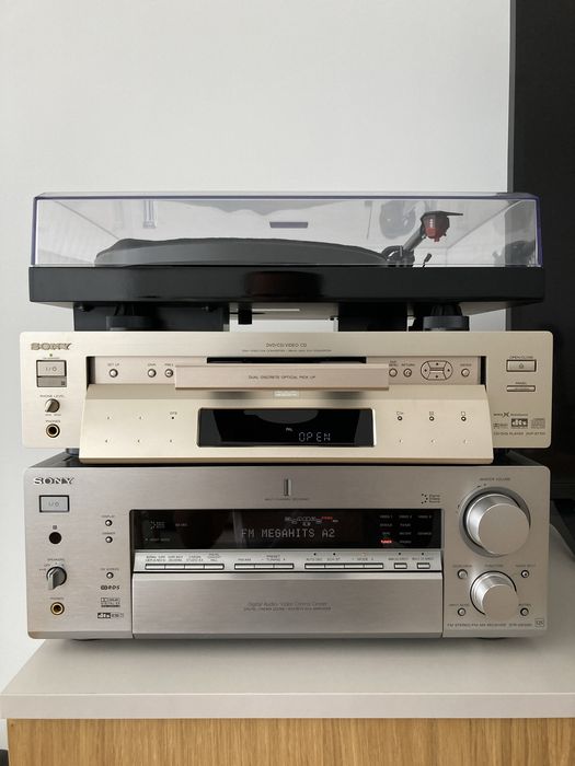 Leitor DVD/CD/Video CD Raro Topo de Gama Sony DVP-S7700
