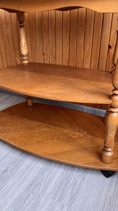 Трирівневий столик з коліщатами (2шт.)