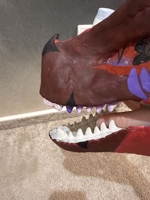 Dinomask furry fursuit