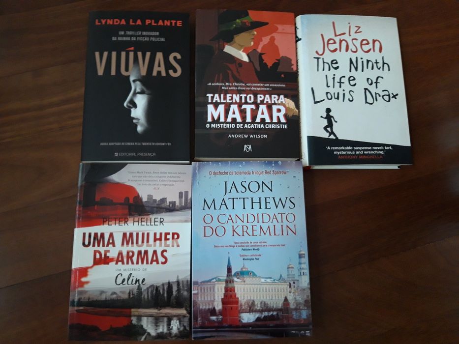 3 policiais: Viúvas/Mulher de Armas/Ninth Life of Louis Drax